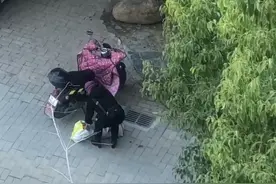 妈妈骑车16公里送菜，阳性女儿哭了：我是孩子妈，她来我就是孩子图片