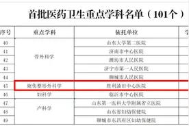 胜利油田中心医院烧伤整形外科学获评全省首批医药卫生重点学科图片