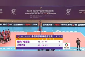 淘汰南京队 北汽男排闯入联赛四强图片