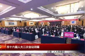 湘潭市十六届人大二次会议胜利闭幕视频封面