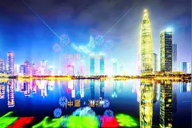 光影折射城市活力图片