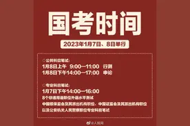 提个醒！2023国考今天开始打印准考证图片