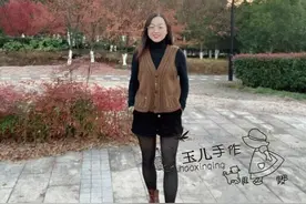 嘴角上扬：简单又百搭的小背心（有编织说明）图片