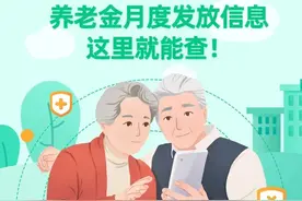 想知道养老金月度发放信息？这里就能查！点击查看→图片