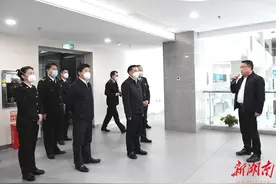 沈裕谋在湖南自贸试验区长沙片区调研座谈图片