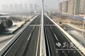 构建区域“半小时交通圈” 黄陂区中环线工程318公路跨线桥全线建成通车图片