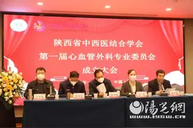 陕西省中西医结合心血管外科专业委员会成立大会顺利举行图片