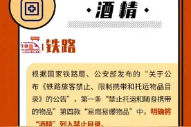 春节返乡，这些消毒用品坐飞机高铁能随身带吗？一图速览图片