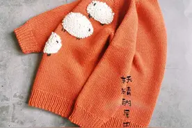 羊咩咩：可可爱爱的幼童羊羊套头衫（有编织说明）图片