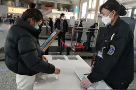 淄博火车站新站房迎来首个春运，接送站怎么走看仔细，还有这种东西不能带！图片