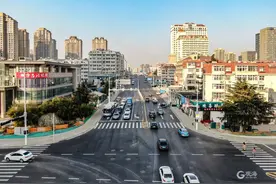 青岛城市更新建设图片对比看变化④｜南京路拓宽改造：大道畅行，更加便捷图片