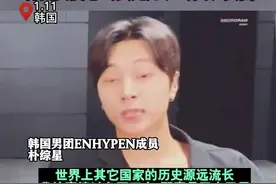 称韩国历史短如同短篇小说 韩国男星被骂卖国图片