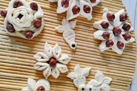 青未了|鲁西南年俗｜孙智敏：蒸花糕图片