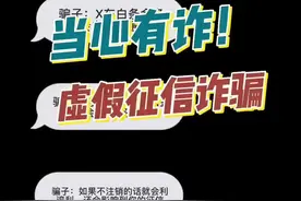 临沂反诈进行时丨兰山警方提醒：警惕虚假征信诈骗图片