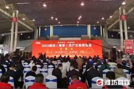 想买房的快来！2023潍坊（春季）房产交易博览会开幕图片