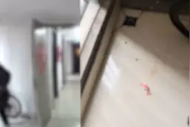女外卖员送外卖时在楼道里小便，居民：挺不好的，憋不住可以求助顾客视频封面
