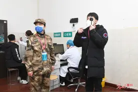 2023年春季征兵体检有序展开图片