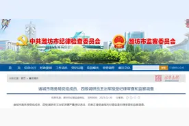诸城市商务局党组成员、四级调研员王治军接受纪律审查和监察调查图片