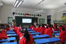 灞桥区东城三小开展一二年级无纸笔测评活动图片
