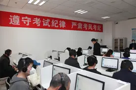 2022年盲人按摩考试河南考区开考图片