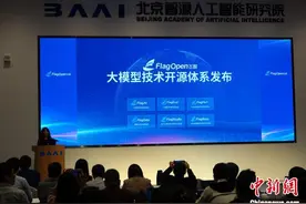 北京智源人工智能研究院发布“飞智”大模型技术开源体系图片