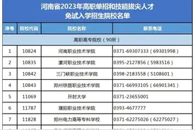 2023年河南高职单招3月22日起填报志愿，4月7日开考！图片