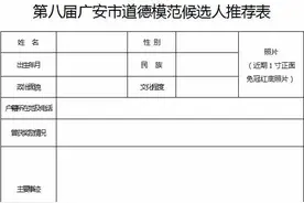 谁是你心中的道德模范，快来推荐！图片