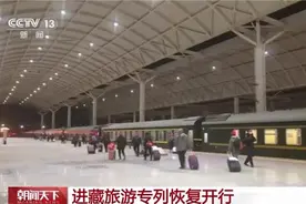 领略雪域高原奇特美景！进藏旅游专列恢复开行图片