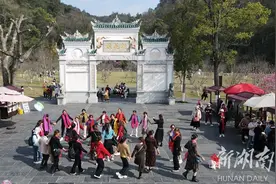 桃花源里游客欢图片