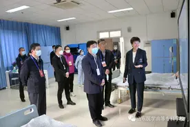 山东省教育厅领导一行来山东医学高等专科学校检查指导春季高考技能测试工作图片