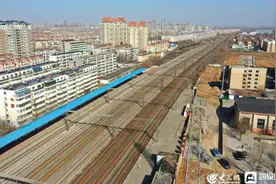 加速临淄火车站改造！胶济客专临淄客运车场升级改造工程顺利开通图片