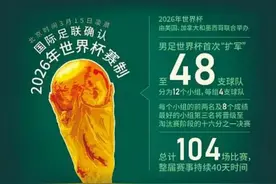 世界杯从2026年扩军48队，中国男足机会来了？图片