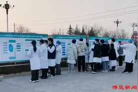 7649人在淄博职业学院参加医学技术专业春考图片