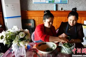 舌尖上的新疆兵团农场：苜蓿牛肉馄饨 专属于春天的美味图片