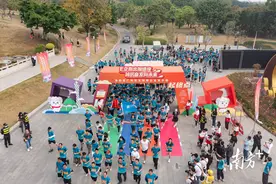 “E企欢乐跑”！700余名互联网“大厂”员工相聚白云湖图片