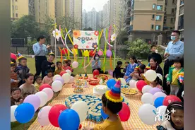缤纷社区！潮州这个小区“组团”为小业主过生日图片
