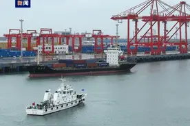 直航日本！江苏南通吕四起步港区首条集装箱国际航线正式开通图片