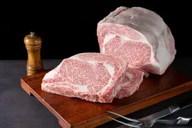 国产雪花牛肉，星火待燎原图片