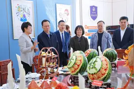 国家人力资源和社会保障部教育培训中心领导一行莅临山东新东方技工学校开展终身职业技能培训专题调研工作图片