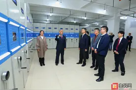 省调研组调研自贡市国家综合档案馆功能运行情况图片