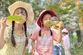 和春天“约会”，薛峰幼儿园开展春游踏青活动图片