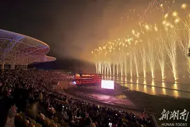 艺术焰火起舞湘赣边图片