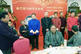 非遗传承开“新花” 评书名家马岐收六徒弟图片
