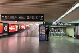 上海火车站换乘地铁“直联通道”重开：已制定大客流应急预案图片