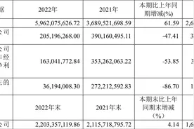 五洲特纸：2022年净利润同比下降47.41% 拟10派1.6元图片
