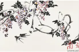 紫藤花说图片
