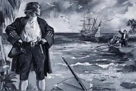 历史上的今天：笛福所著《鲁滨逊漂流记》出版图片