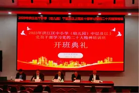 洪江区教育系统：深入学习党的二十大精神图片