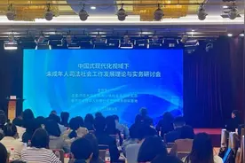 《中国式现代化视域下未成年人司法社会工作发展理论与实务研讨会》在京召开图片