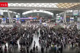 刷新两项纪录！广州南站迎建站以来客流最高峰图片